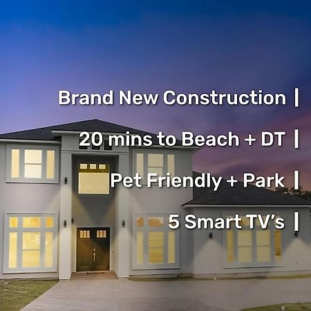 Newly Built Stylish Retreat With Designer Kitchen - Near Park & Beach Corpus Christi Dış mekan fotoğraf